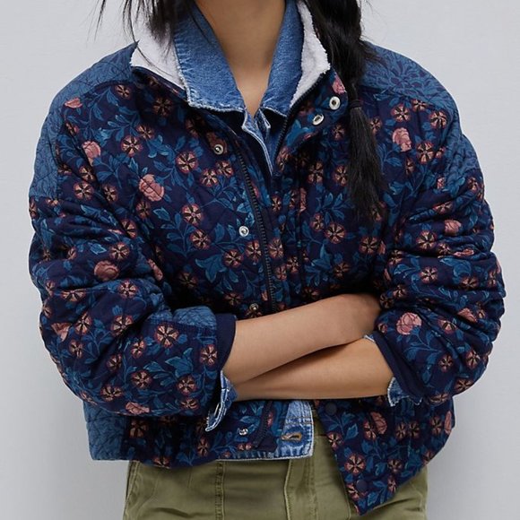 Anthropologie Gayla Quilted Jacket